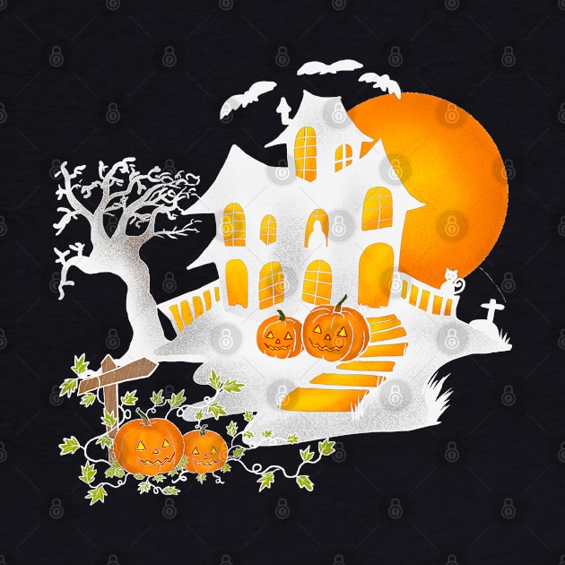 Halloween scary castle by BB Funny Store